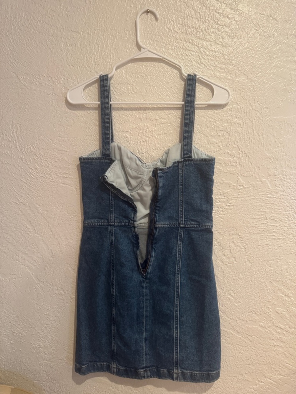 Reformation Nikki Denim Mini Dress - Picture 4 of 5